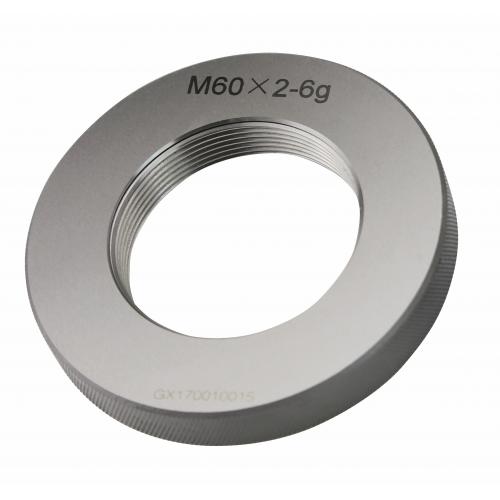 Kroužkové závitové kalibry DIN 13, metrické 6H ISO, pravotočivé, „GO“, M60–M120, 961