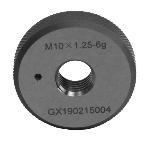 Kroužkové závitové kalibry DIN 13, 6g, „NO GO“, závit ISO metrický jemný, pravotočivý, M2–M62, 998