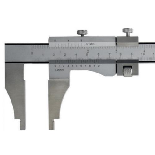 Přesná posuvná měřítka bez vnitřních čelistí s jemným nastavením