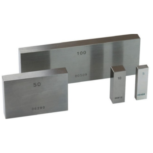 Jednotlivé koncové měrky, speciální ocel kalená, stupeň 0 nebo 1, 5020/1